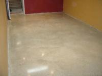 Polished Gray Basement Floor