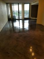 A stained and clear coated apartment in downtown Denver.